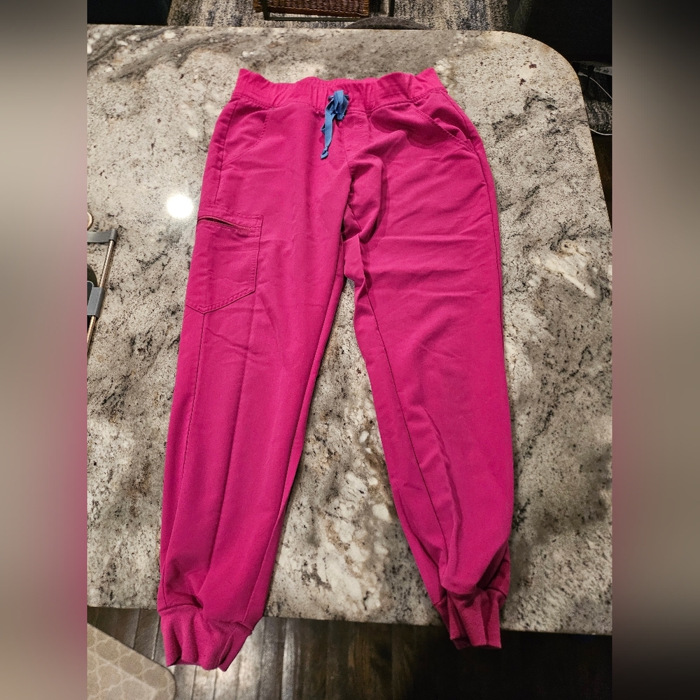 Figs Zamora Raspberry Sorbet joggers
